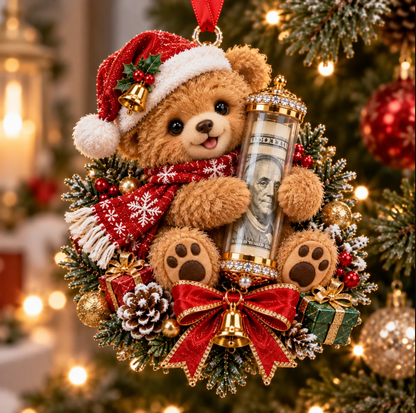 🎅Holiday Money Surprise Ornament – A Festive Cash-Gifting Keepsake 🎄💵