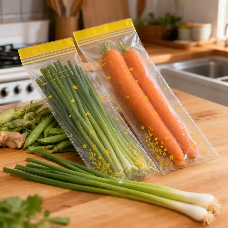 🥕 FreshLocK Reusable Produce Saver Bags – Longer-Lasting Fruits & Veggies, Less Food Waste