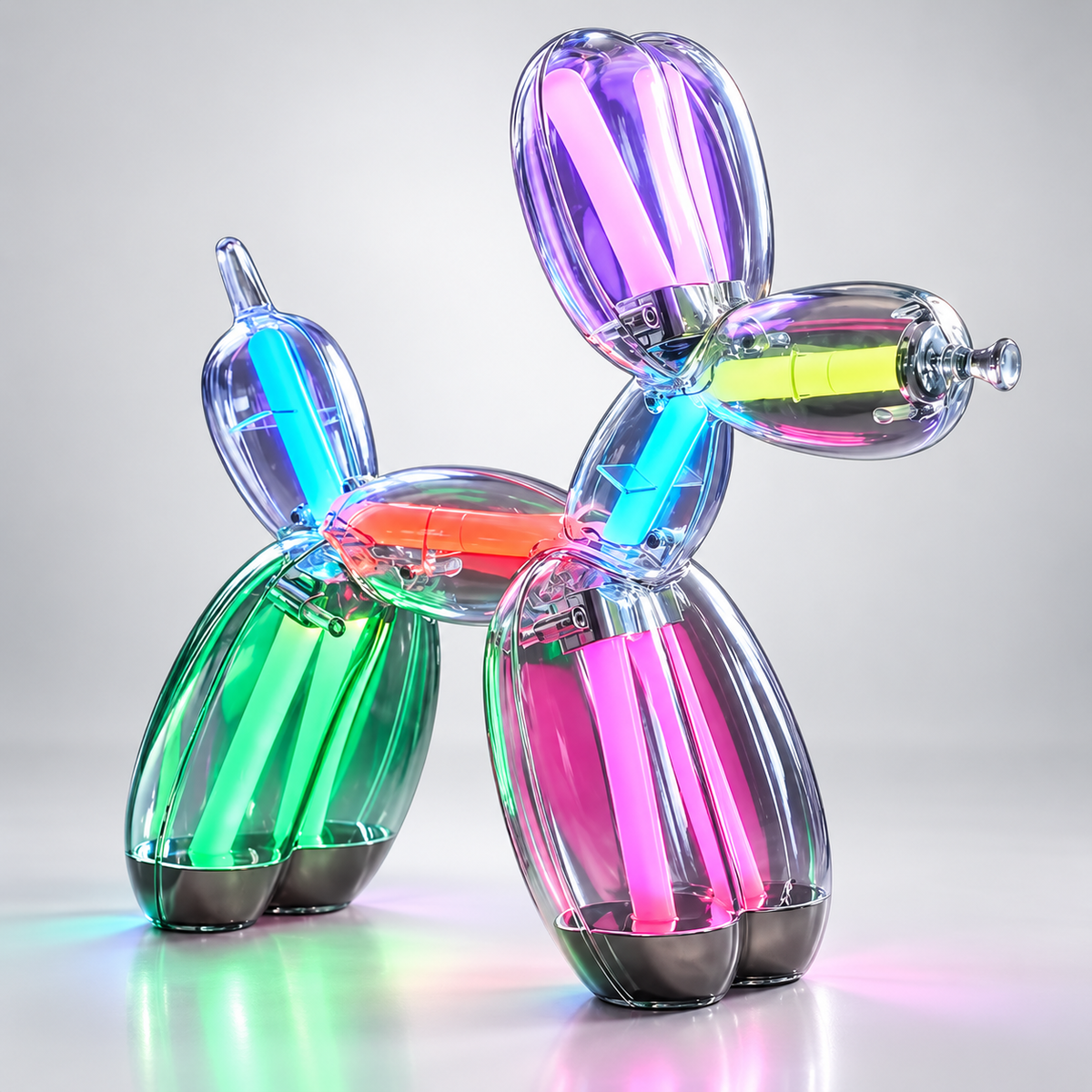 Rechargeable RGB Balloon Dog Lamp