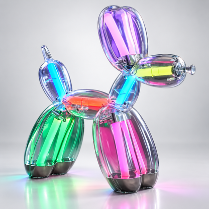 Rechargeable RGB Balloon Dog Lamp