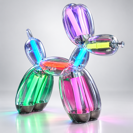 Rechargeable RGB Balloon Dog Lamp