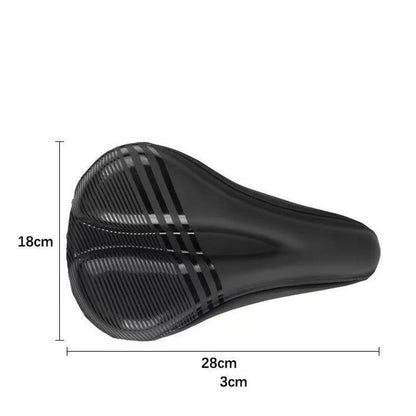 Waterproof Bike Seat Cushion 🚴 – Soft Memory Foam Saddle Padding