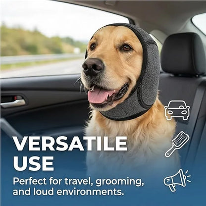 🐶🎧 Calming Dog Ear Wrap – Gentle Noise Protection for Grooming, Baths & Fireworks