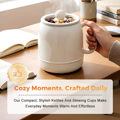 🍲⚡ Portable Electric Stewing Cup – Cook Warm Meals Anywhere