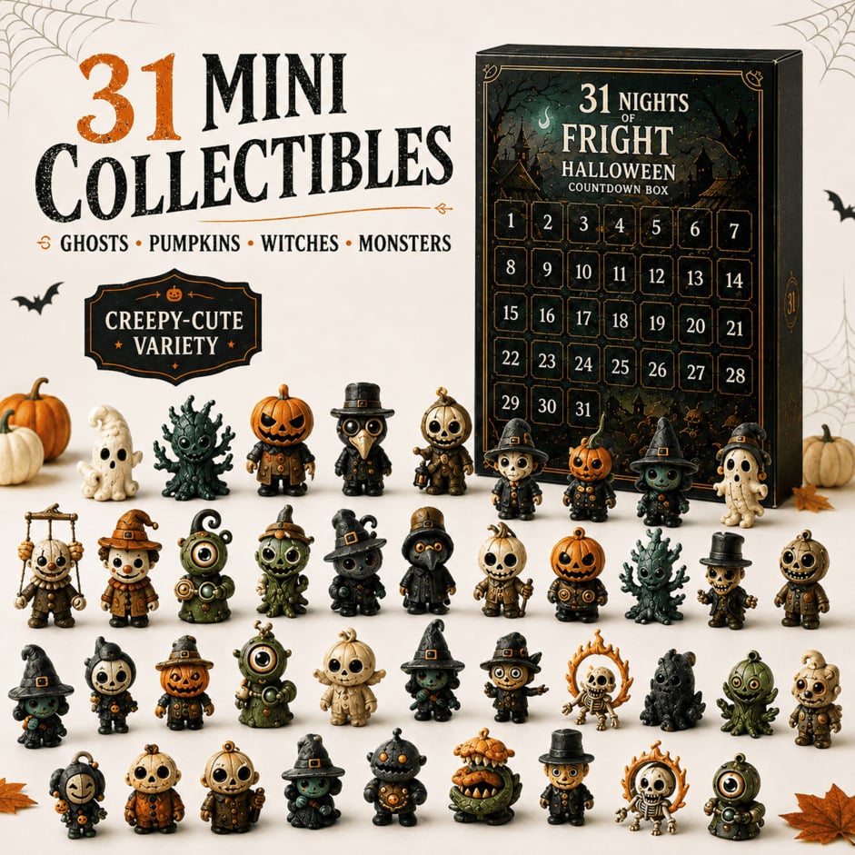🔥Last Day 50% OFF - 7/15/31 Day Halloween Countdown Surprise Set
