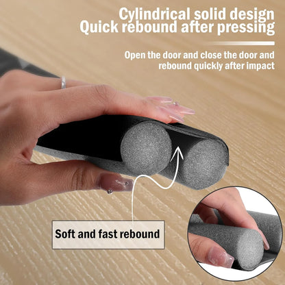 Under-Door Draft Guard – Noise-Reducing Weather Seal for Year-Round Comfort 🚪 Grey