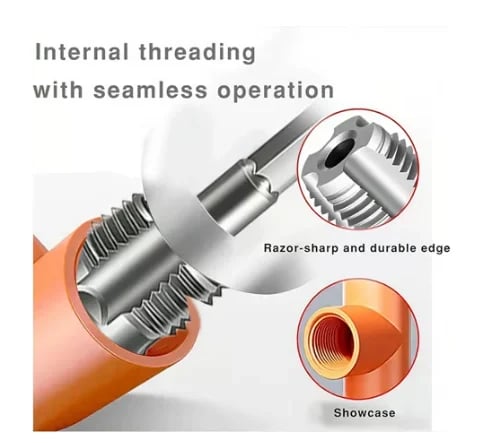 1/2" Pipe Threading Tool 🔧 – Handy Plumbing Thread Repair