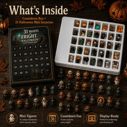 🔥Last Day 50% OFF - 7/15/31 Day Halloween Countdown Surprise Set