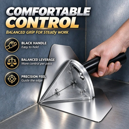 🛠️✨ Stainless Steel Inside Corner Trowel – Smooth, Clean Finishes for Every Edge