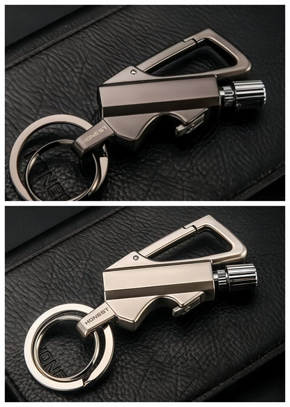 Infinity Match Fire Starter 🔥 – Keychain Multitool with Bottle Opener