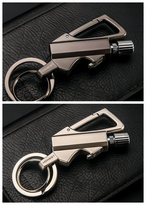 Infinity Match Fire Starter 🔥 – Keychain Multitool with Bottle Opener