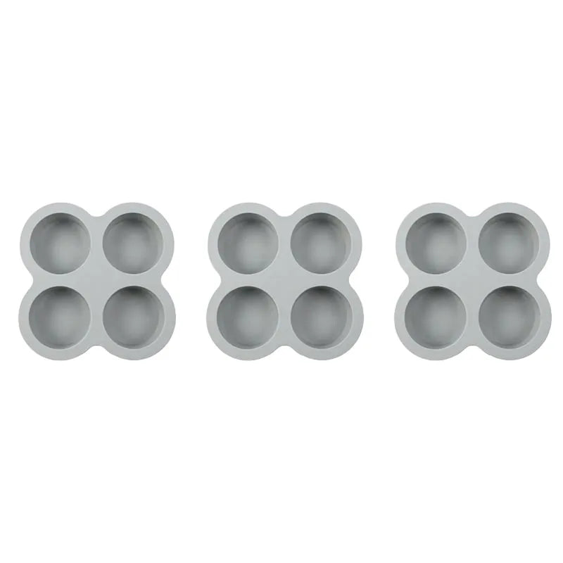 4-Cavity Silicone Cake Mold 🍰 – Perfect for Mousse & Desserts