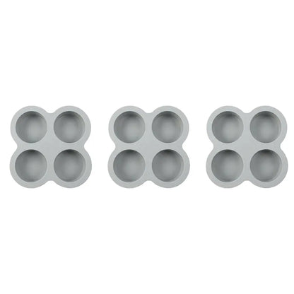 4-Cavity Silicone Cake Mold 🍰 – Perfect for Mousse & Desserts