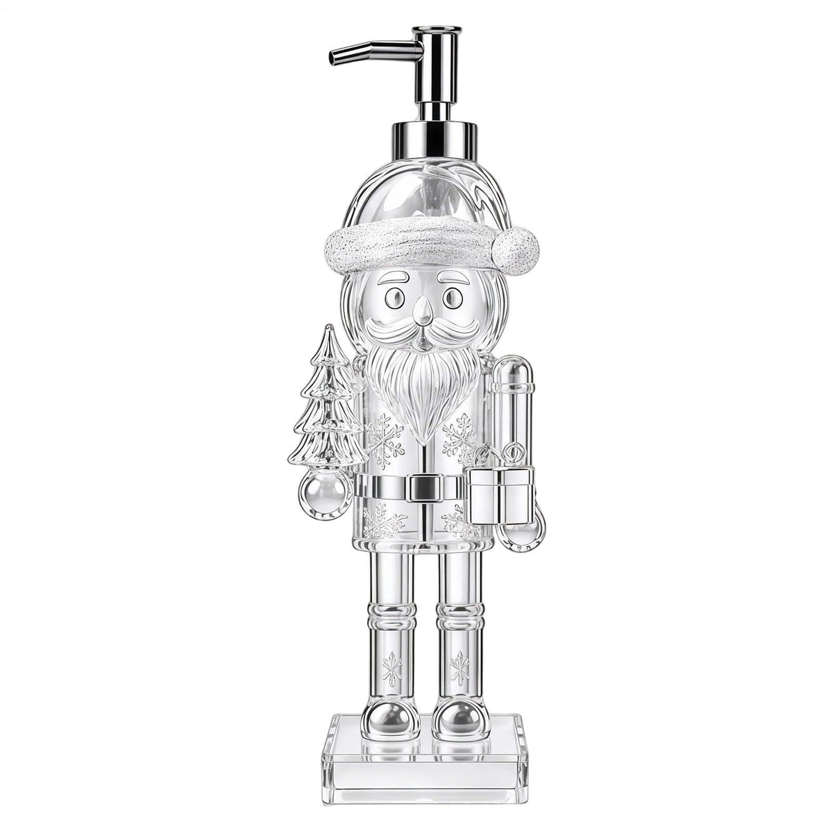 Christmas Character Soap Dispenser 🎄 – Festive Holiday Sink Decor