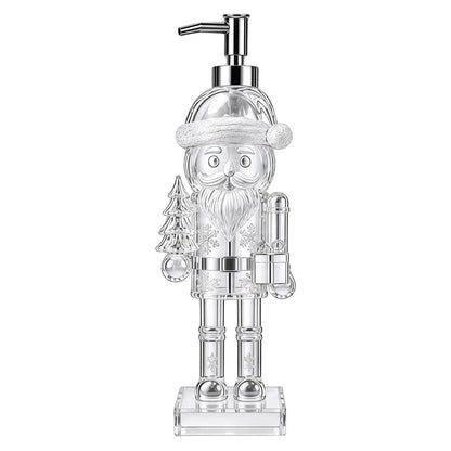 Christmas Character Soap Dispenser 🎄 – Festive Holiday Sink Decor