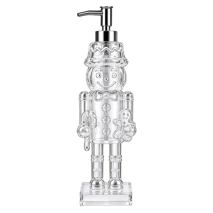 Christmas Character Soap Dispenser 🎄 – Festive Holiday Sink Decor