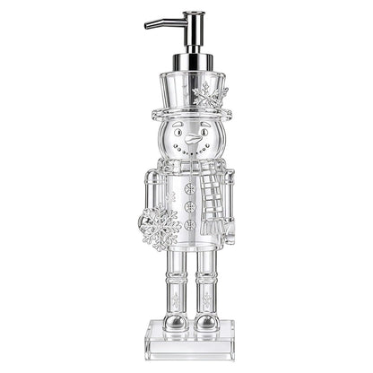 Christmas Character Soap Dispenser 🎄 – Festive Holiday Sink Decor