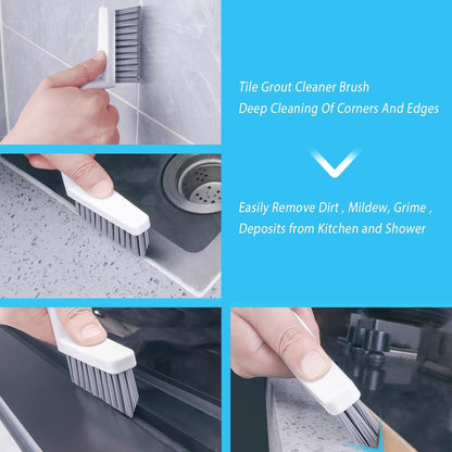 Deep-Clean Tile Grout Brush 🧽 – Handy Scrubber for Floor Gaps