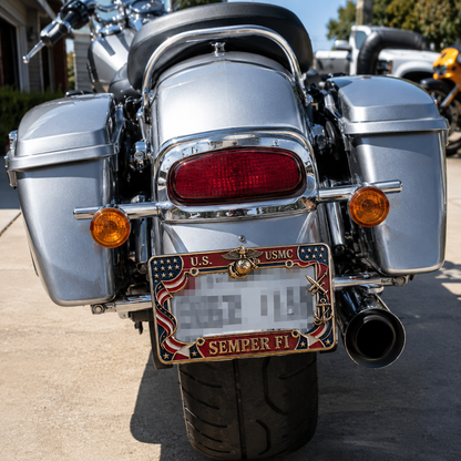 🔥LAST DAY 49% OFF- U.S. Marine Corps Semper Fi License Plate Frame