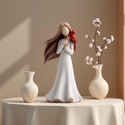 Cardinal Remembrance Love Serenity Figurine