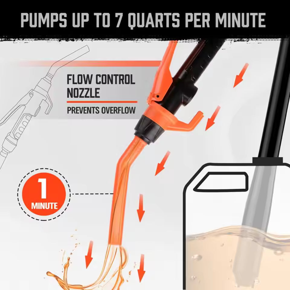 Road-Ready Fuel Transfer Pump 🚗⛽ Fast, Clean and Easy Refueling Anywhere