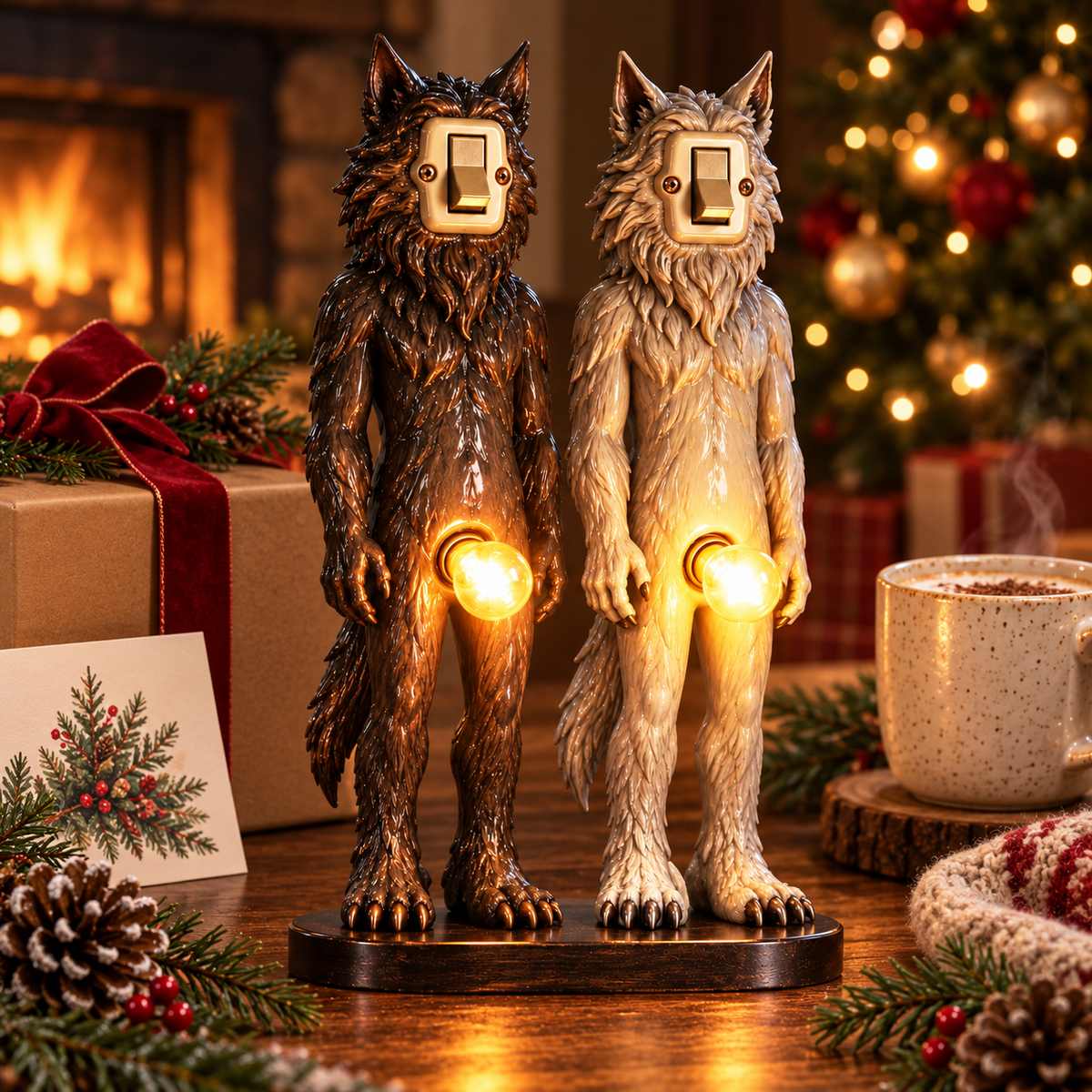 ✨ Quirky Retro Companion Lamp – Cozy Glow & Unique Home Decor