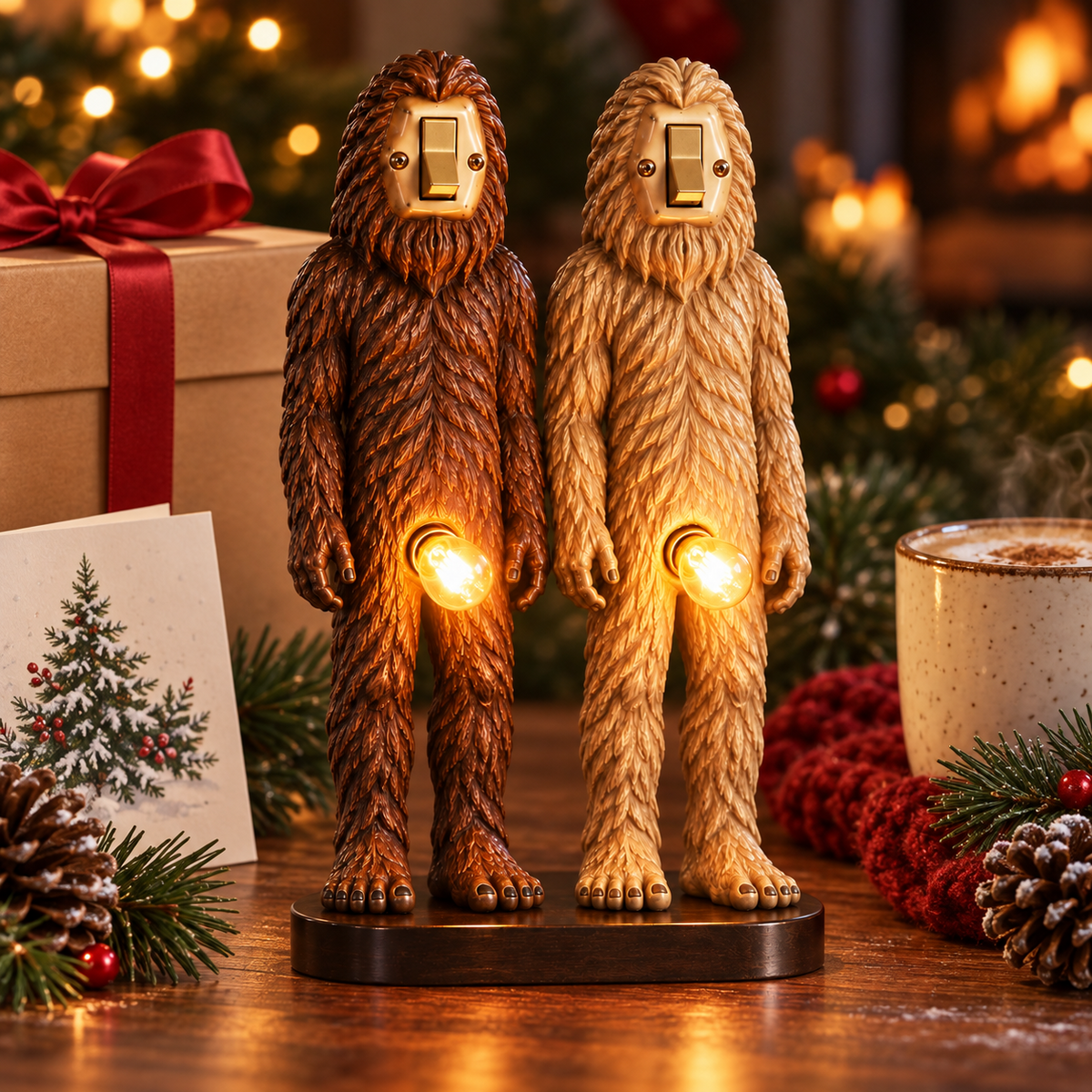 ✨ Quirky Retro Companion Lamp – Cozy Glow & Unique Home Decor