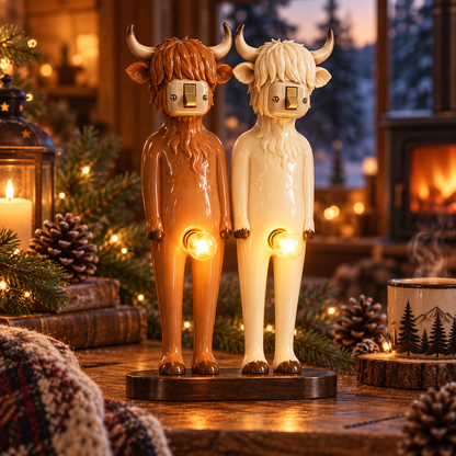 ✨ Quirky Retro Companion Lamp – Cozy Glow & Unique Home Decor