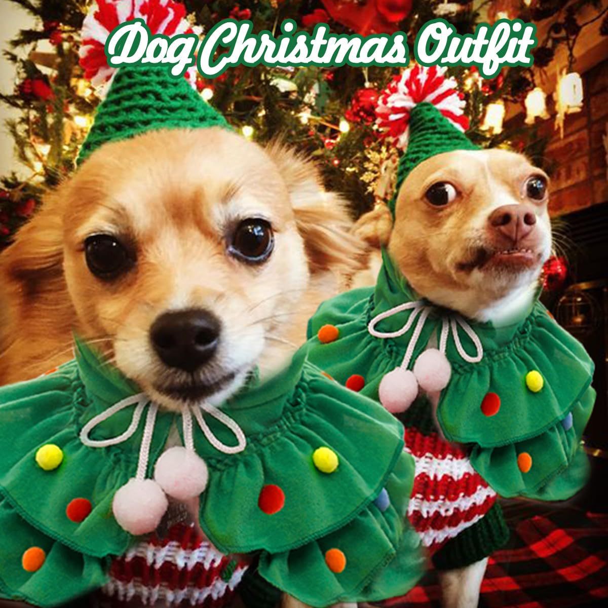 Merry Spruce-Up Pet Outfit 🎄 Festive Holiday Costume for Dogs & Cats