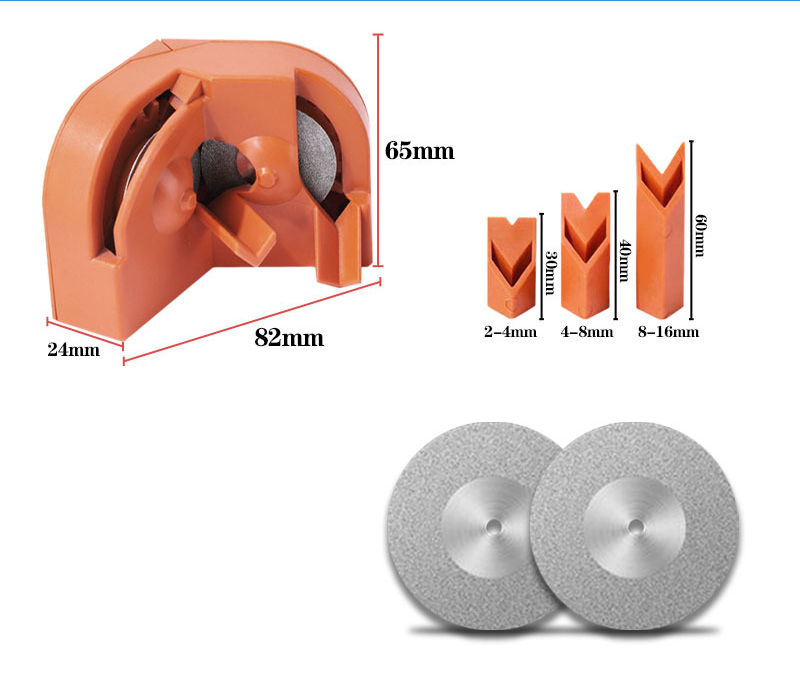 Multi-Purpose Drill Bit Sharpener 🔧 – Convenient Tool Sharpening Set