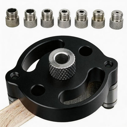 Self-Aligning Dowel Jig for Fast, Accurate Wood Joinery – Red 🔴