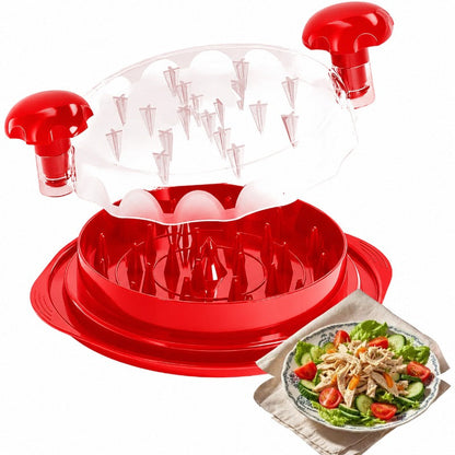 Visible-Lid Meat Shredder 🍗 – Easy Shredding with Clear Viewing Top