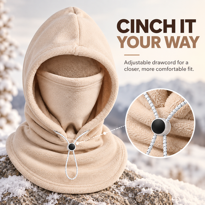 3-in-1 Cozy Fleece Winter Hood 🧣❄️ Full Face, Ear & Neck Coverage