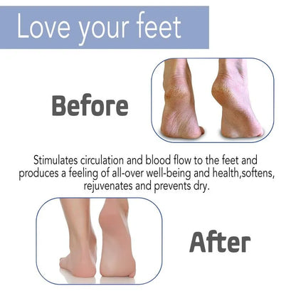 Silicone Shower Foot Scrubber Mat with Suction Grip for Exfoliating and Refreshing Feet – Blue 🧼💙