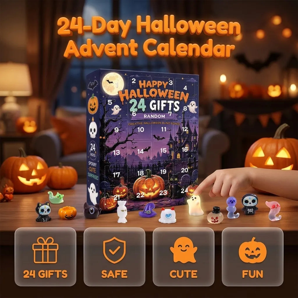 🎃 Halloween Mystery Figurine Blind Box – 1 Surprise Collectible, Assorted Design