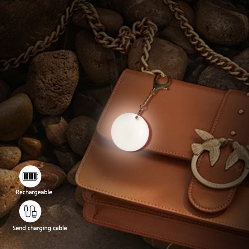 Heart-Shaped Touch Sensor Purse Light 💗 – Handy Glow for Bags & Totes