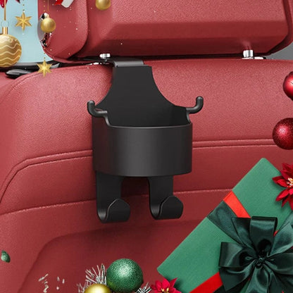 🔥HOT SALE🔥📢📢40% OFF !! ⏰Car Seat Headrest Cup Holder with Hooks