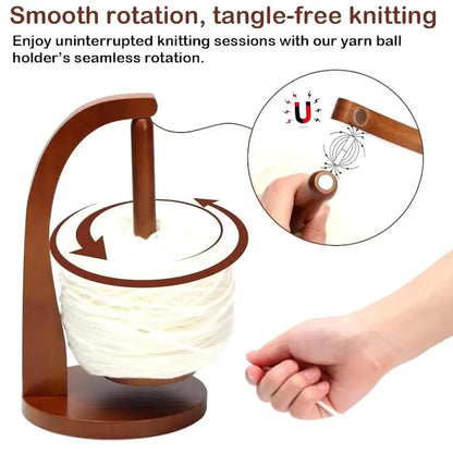 🎄 Floating Yarn Holder – Levitating Knitting & Crochet Stand | Holiday Special