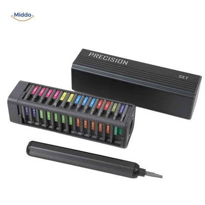 🔧 52-Piece Rechargeable Mini Electric Screwdriver Kit with Magnetic Precision Bits for Electronics Repair