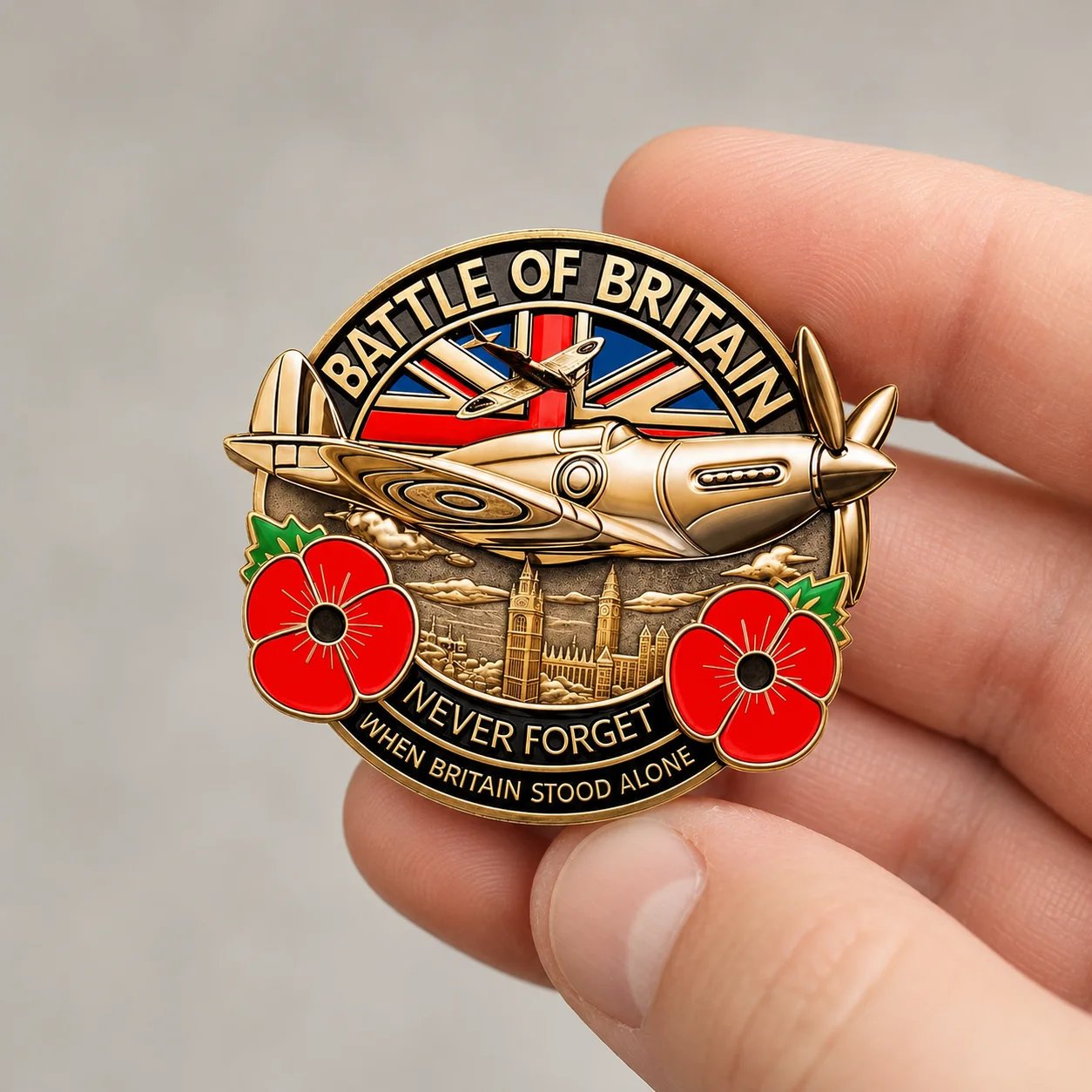 ✈️🎖️ [2026 Limited Edition] – 1940 “Never Forget” Aviation Valor Emblem