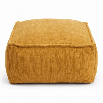 🧺 Stuffable Storage Pouf Cover – Turn Spare Clothes Into a Cozy Ottoman