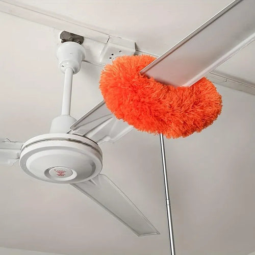 2-Piece Ceiling Fan Dust Cleaner 🧹 – Handy Household Cleaning Set