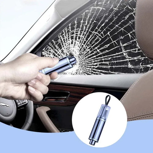 🚨 Emergency Car Escape Tool – Window Breaker & Seatbelt Cutter