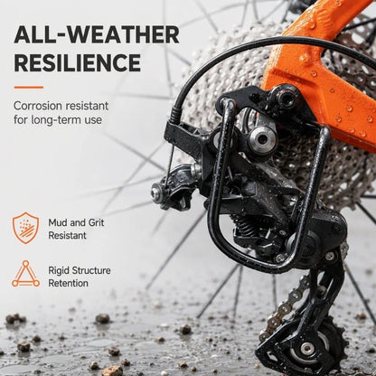 Mountain Bike Derailleur Guard 🚲 – Protective Rear Gear Bracket | Special Sale