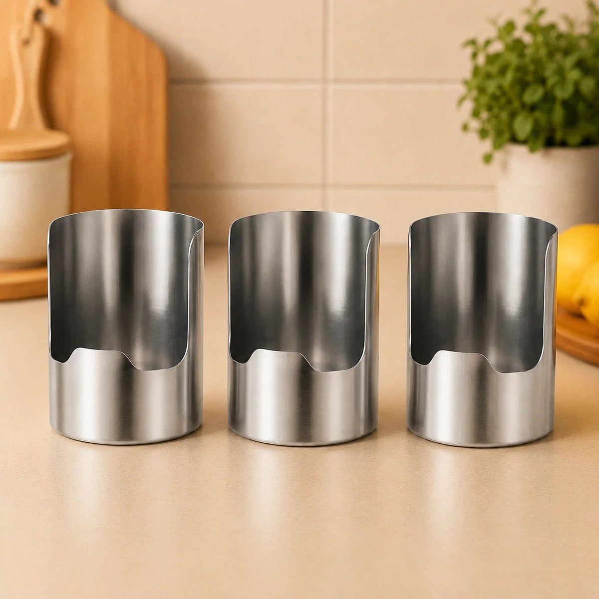 🍴✨ Stainless Steel Utensil Organizer – Rust-Resistant, Durable & Easy to Clean