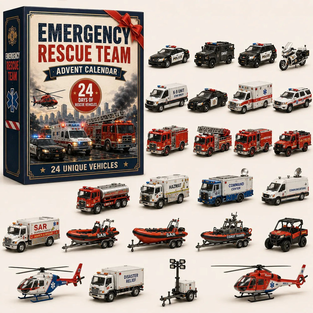 Emergency Rescue Team vehicle Advent Calendar