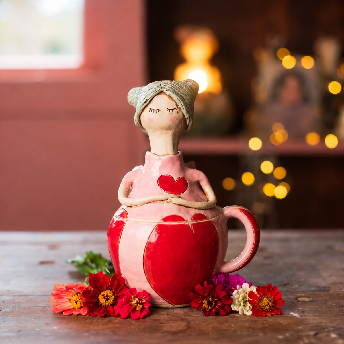 💖 Handmade Fairies Storage Jar/Mug