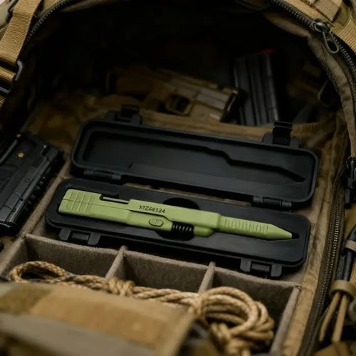 Tactical Slide-Action Ballpoint Pen ✍️ – Sleek Everyday Carry Tool