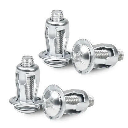 🔩 30/90-Piece Button Rivet Locking Nut Kit – Secure Snap Fastener Set