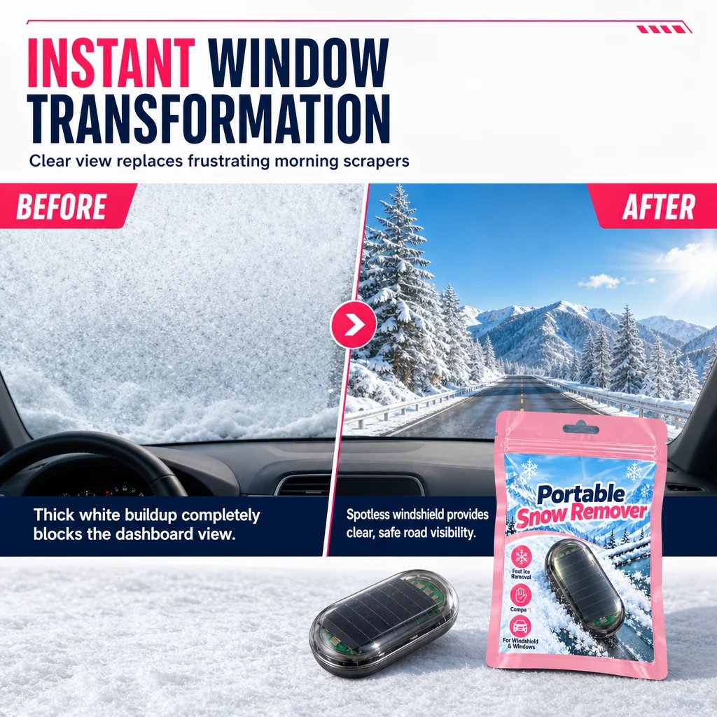 🎉💯Portable Car Snow Remover and Clearing Tool